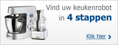 Vind uw keukenrobot in 4 stappen
