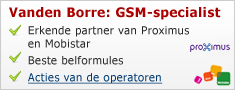 Vanden Borre: GSM-specialist
