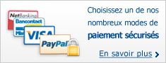 Banner Modes de paiement
