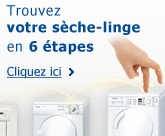 Banner module de conseil pour s�che-linge