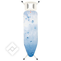 BRABANTIA B MET STRIJKIJZERHOUDER - 124 X 38 CM - ICE WATER