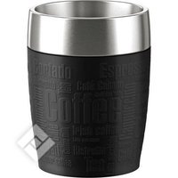 Accessoires café TRAVEL CUP 0.2L INOX/BLK