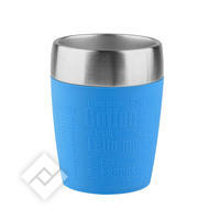 Accessoires caf TRAVEL CUP 0.2L INOX/BLUE