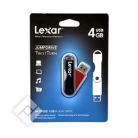 LEXAR TWISTTURN 4GB RED