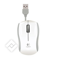LOGITECH M125 WHITE RETRACTAB
