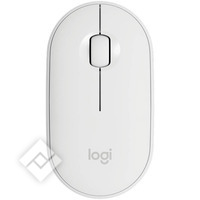 LOGITECH PEBBLE M350 BT MOUSE WH