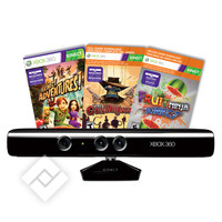 MICROSOFT KINECT NL + 3 GAMES XBOX