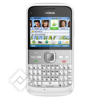 NOKIA E5 CHALK WHITE AZERTY