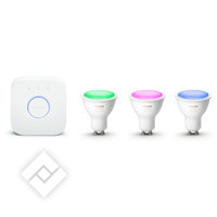 Luminaire, lampadaire, éclairage d´extérieur HUE WCA GU10 START 3 SET