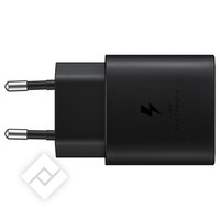 SAMSUNG CHARGER USBC 25W BLACK