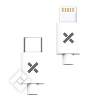 Câble USB pour smartphone ou tablette USBC-LIGHT 1M WHITE