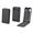 MUVIT FLIPCASE ACE BLACK