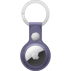APPLE AIRTAG LEATHER KEY RING - WISTERIA APPLE AIRTAG LEATHER KEY RING - WISTERIA