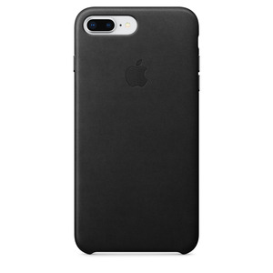 APPLE LEATHER COVER BLACK IPHONE 7 PLUS, 8 PLUS