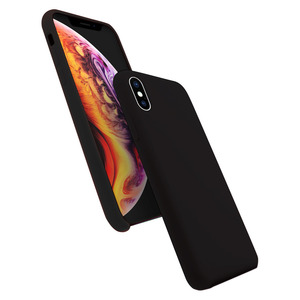 WAVE SILICONE COVER IPHONE XS BLACK WAVE SILICONE COVER IPHONE XS BLACK