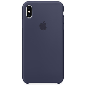 APPLE SILICONE CASE BLU XS MAX