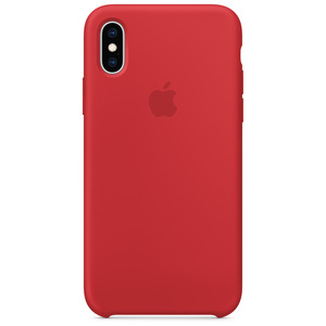 APPLE SILICONE CASE RED XS APPLE SILICONE CASE RED XS