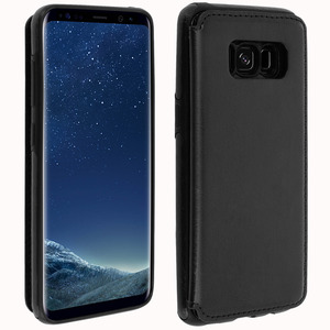 FORCELL Coque Galaxy S8 Plus Protection Antichocs Porte-carte Forcell Wallet noir FORCELL Coque Galaxy S8 Plus Protection Antichocs Porte-carte Forcell Wallet noir