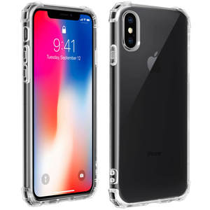 FOREVER Coque iPhone X et XS Protection Antichoc Coins Renforcés Forever Transparent FOREVER Coque iPhone X et XS Protection Antichoc Coins Renforcés Forever Transparent