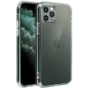 MOCCA Coque Apple iPhone 11 Pro Max Rigide Bords Antichocs Bumper Transparent MOCCA Coque Apple iPhone 11 Pro Max Rigide Bords Antichocs Bumper Transparent