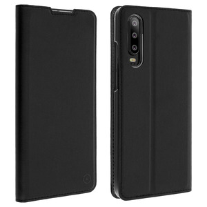 MUVIT Étui Huawei P30 Housse Portefeuille Fonction Support Coque Rigide Muvit Noir MUVIT Étui Huawei P30 Housse Portefeuille Fonction Support Coque Rigide Muvit Noir