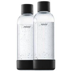MYSODA 1L Bottle 2 Pack BLACK MYSODA 1L Bottle 2 Pack BLACK