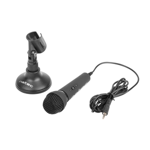 NATEC Adder - Microfoon - Zwart NATEC Adder - Microfoon - Zwart