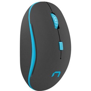 NATEC Natec Martin optische draadloze muis zwart en blauw NATEC Natec Martin optische draadloze muis zwart en blauw