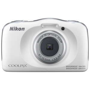 NIKON COOLPIX W150 WIT + RUGZAK