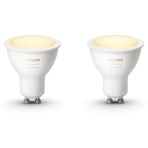 PHILIPS HUE WHITE SPOT 2-PACK GU10 PHILIPS HUE WHITE SPOT 2-PACK GU10