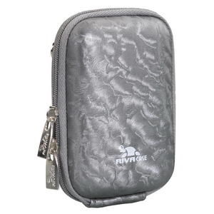 RIVACASE Rivacase 7022 (PU) Digital Case grey shiny wave RIVACASE Rivacase 7022 (PU) Digital Case grey shiny wave