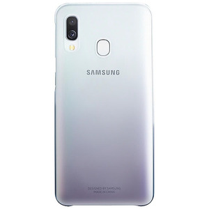 SAMSUNG Coque Samsung Galaxy A40 Rigide Design Dégradé Original Noir et Transparent SAMSUNG Coque Samsung Galaxy A40 Rigide Design Dégradé Original Noir et Transparent