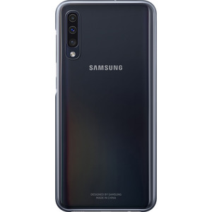 SAMSUNG Coque Samsung Galaxy A50 Rigide Design Dégradé Original Noir et Transparent SAMSUNG Coque Samsung Galaxy A50 Rigide Design Dégradé Original Noir et Transparent