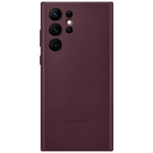 SAMSUNG LEATHER COVER BURGUNDY S22 ULTRA SAMSUNG LEATHER COVER BURGUNDY S22 ULTRA