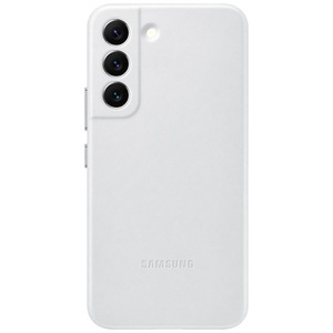 SAMSUNG LEATHER COVER LIGHT GRAY S22