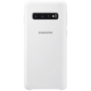 SAMSUNG SILICONE COVER WHITE GALAXY S10