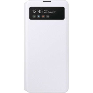 SAMSUNG Étui Samsung Galaxy A71 Translucide S View Wallet Cover Original Samsung Blanc SAMSUNG Étui Samsung Galaxy A71 Translucide S View Wallet Cover Original Samsung Blanc