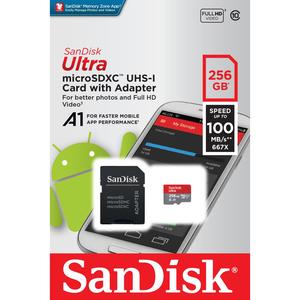 SANDISK MICROSDXC ULTRA 256GB SANDISK MICROSDXC ULTRA 256GB
