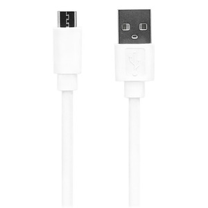 TEMIUM FLAT CABLE MICROUSB WHITE TEMIUM FLAT CABLE MICROUSB WHITE