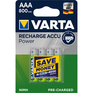 VARTA 800 MAH AAA LR03 X4 VARTA 800 MAH AAA LR03 X4