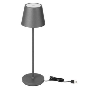 VTAC VT-7522 Lampe de table - Rechargeable - Gris VTAC VT-7522 Lampe de table - Rechargeable - Gris
