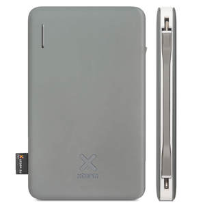 XTORM Batterie Externe Port USB-C et USB 6000 mAh et Câble Lightning Hubble Xtorm Gris XTORM Batterie Externe Port USB-C et USB 6000 mAh et Câble Lightning Hubble Xtorm Gris