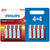 Batterijen 4 PACKS 4+4 AA LR06