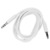 Câble / fiche audio JACK 3.5MM/1.5M WHITE