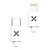 Câble USB pour smartphone ou tablette USBC-LIGHT 1M WHITE