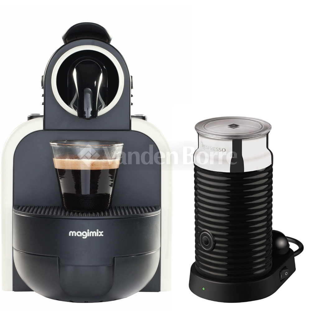 MAGIMIX NESPRESSO M100 ESSENZA AUTO + AEROCCINO chez Vanden Borre