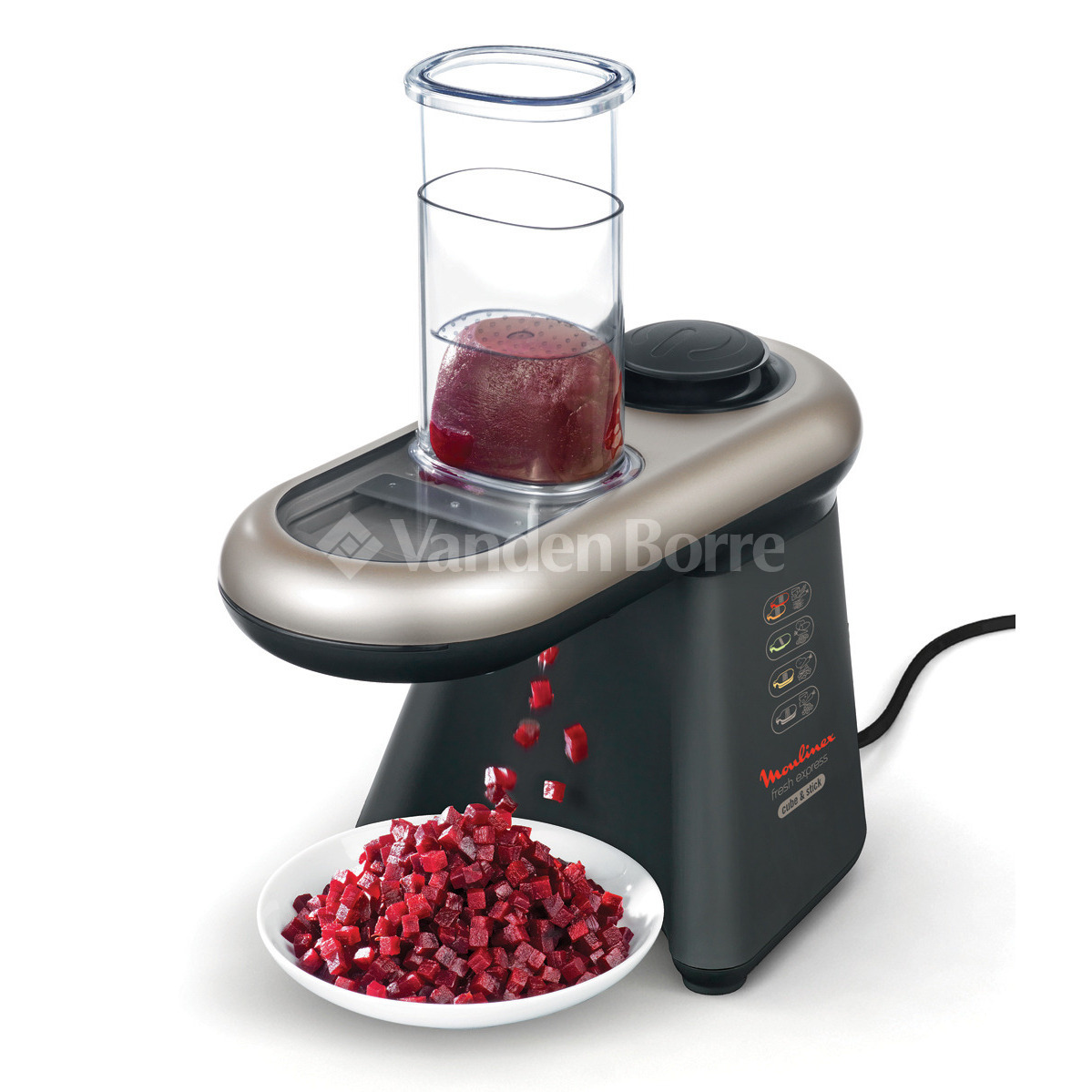 MOULINEX DJ905 FRESH EXPRESS CUBE bij Vanden Borre: gemakkelijk ...