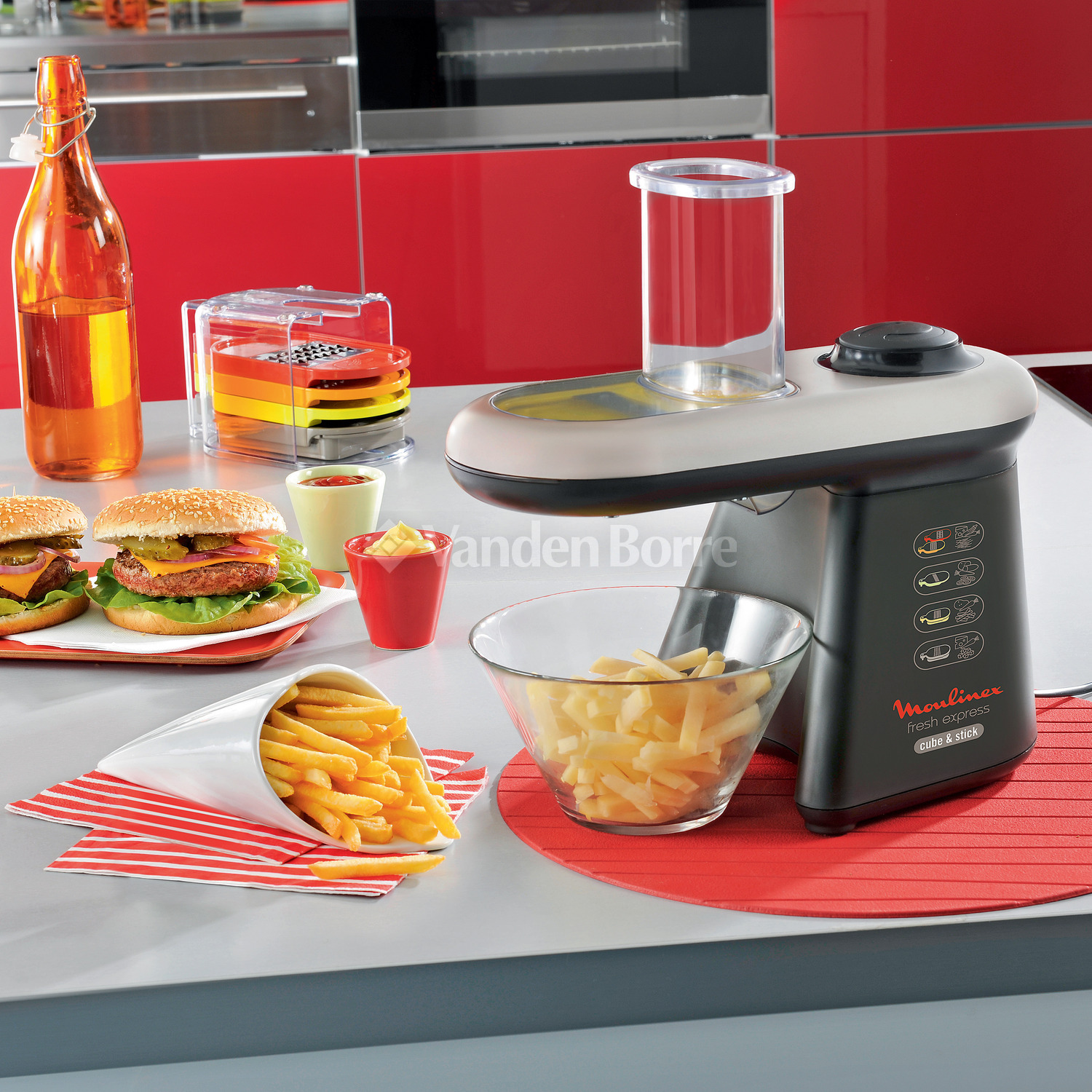 MOULINEX DJ905 FRESH EXPRESS CUBE bij Vanden Borre: gemakkelijk ...