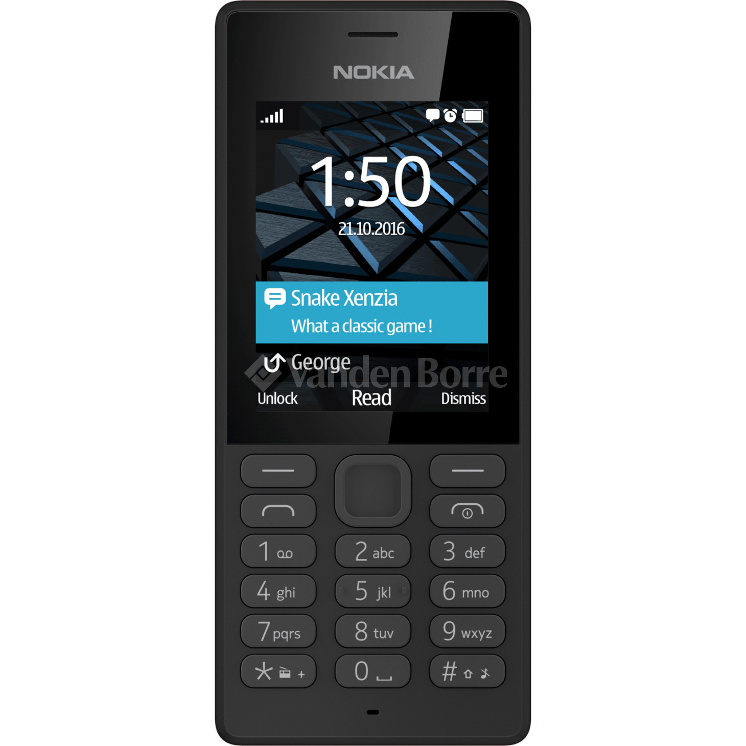 NOKIA 150 BLACK + SIM bij Vanden Borre gemakkelijk vergelijken en