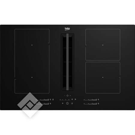 BEKO Kookplaat met geïntegreerde dampkap HIXI84700UF BEKO Kookplaat met geïntegreerde dampkap HIXI84700UF